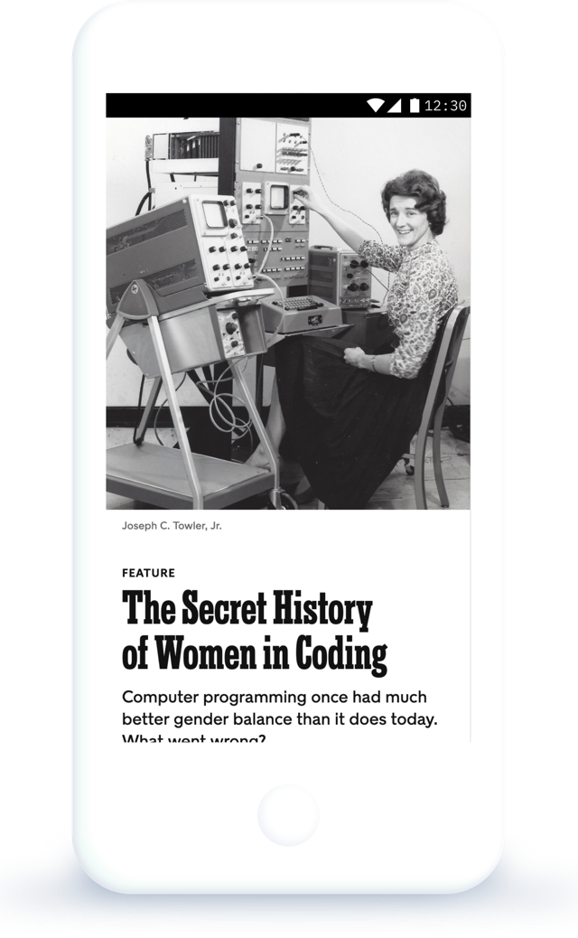 Image about 'The Secret History of Women in Coding'